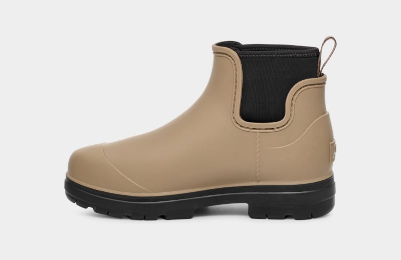 Grey Brown Ugg Droplet Women's Chelsea Boots | South Africa-0856471