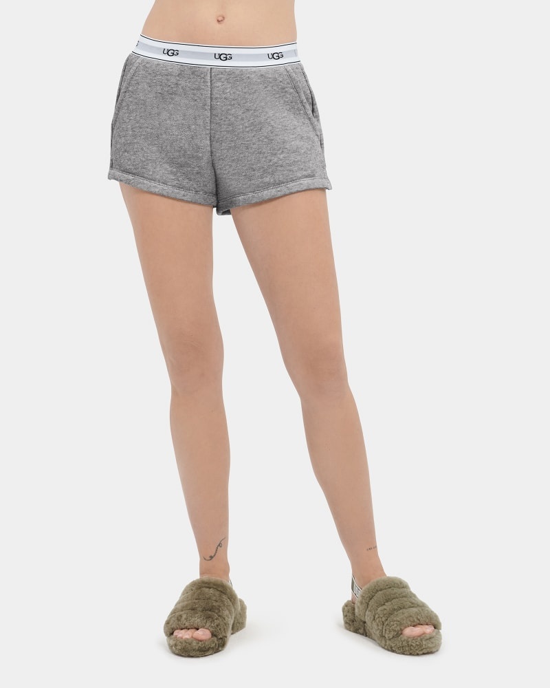 Grey Ugg Albin Women's Shorts | South Africa-3524078