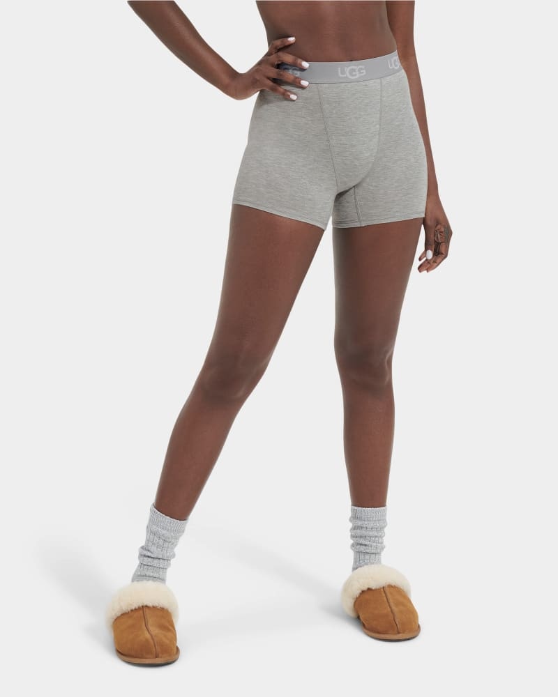 Grey Ugg Alexiah Boy Women's Shorts | South Africa-5739602