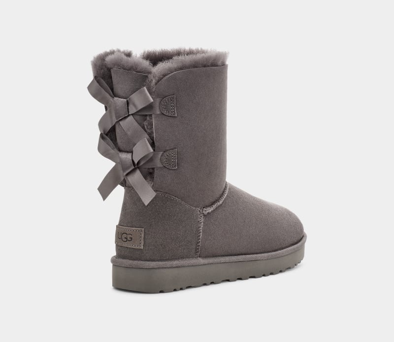 Grey Ugg Bailey Bow Ii Women's Winter Boots | South Africa-9057642