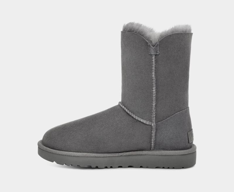 Grey Ugg Bailey Button Ii Women's Winter Boots | South Africa-2457068