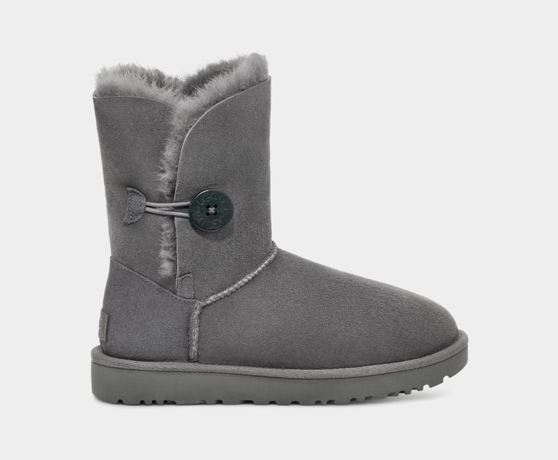 Grey Ugg Bailey Button Ii Women\'s Winter Boots | South Africa-2457068