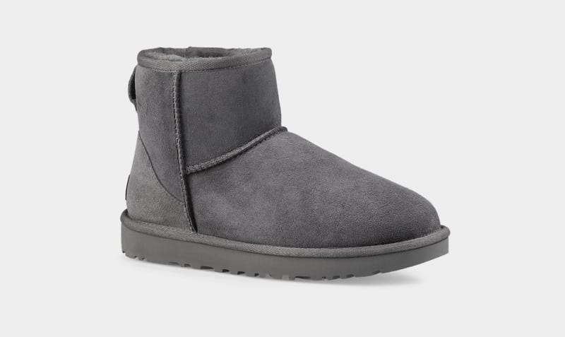 Grey Ugg Classic Mini Ii Women's Boots | South Africa-2510369