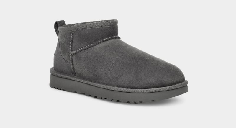 Grey Ugg Classic Ultra Mini Women's Boots | South Africa-3287069