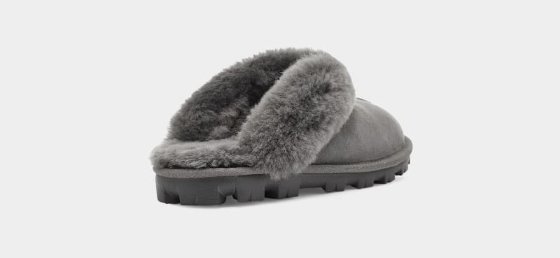 Grey Ugg Coquette Women's Slippers | South Africa-2046981