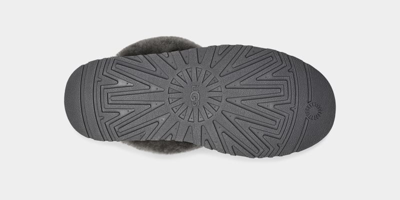 Grey Ugg Disquette Women's Slippers | South Africa-1046953