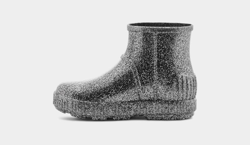 Grey Ugg Drizlita Glitter Kids' Boots | South Africa-9457608