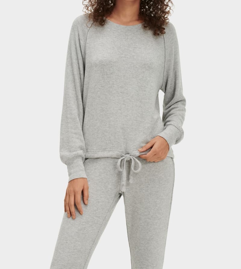 Grey Ugg Gable Set Women's Sleepwear | South Africa-7904218