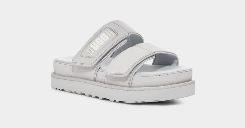 Grey Ugg Greer Women's Slides | South Africa-7609135