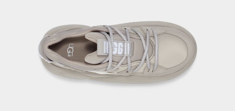 Grey Ugg La Cloud Lace Women's Sneakers | South Africa-9482501