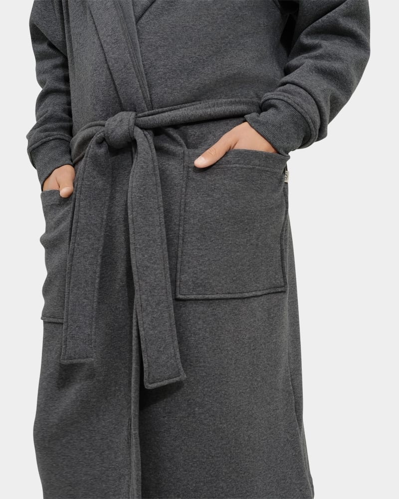 Grey Ugg Leeland Men's Robe | South Africa-2059317