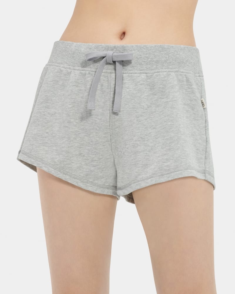 Grey Ugg Maurice Micro Terry Women's Shorts | South Africa-3578019