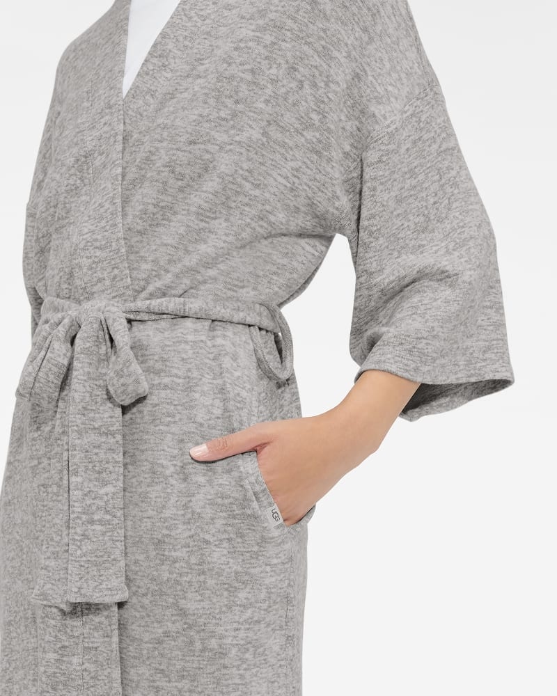 Grey Ugg Monrose Women's Robe | South Africa-1497586