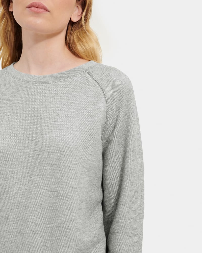 Grey Ugg Nena Crewneck Women's Sweatshirts | South Africa-3294651