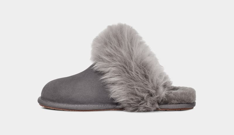 Grey Ugg Scuff Sis Women's Slippers | South Africa-1095428