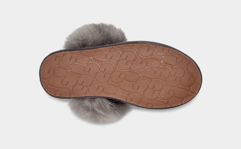 Grey Ugg Scuff Sis Women's Slippers | South Africa-1095428