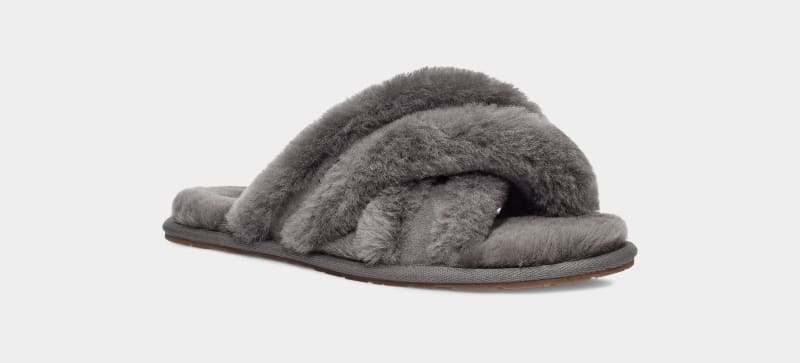 Grey Ugg Scuffita Women's Slippers | South Africa-4209513