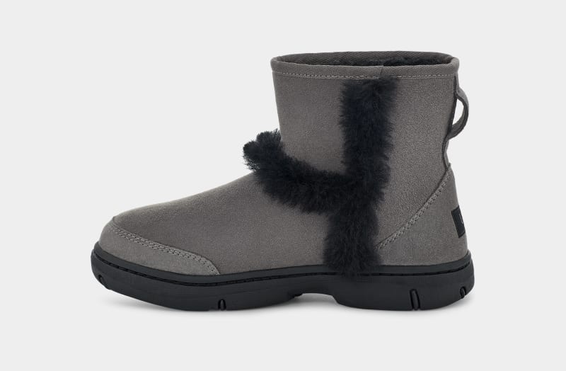 Grey Ugg Sunburst Mini Women's Winter Boots | South Africa-8725143