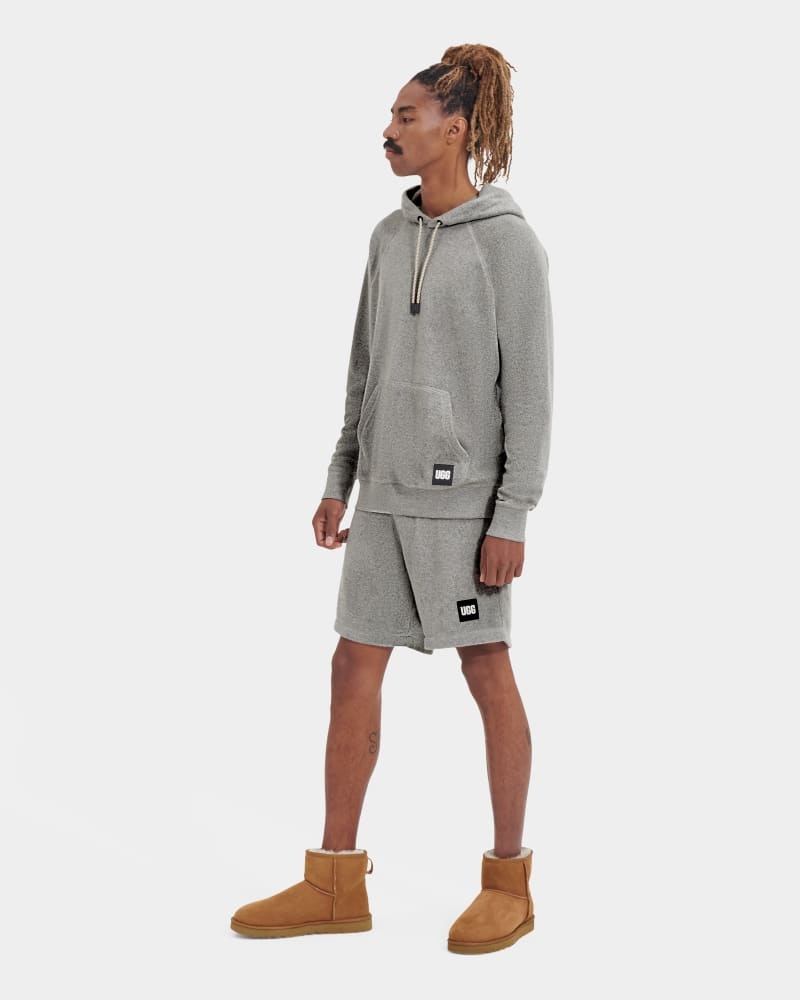 Grey Ugg Terrance Men's Hoodie | South Africa-7621359