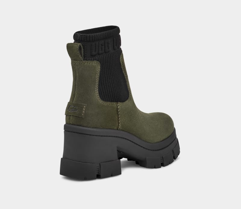 Khaki Ugg Brooklyn Women's Chelsea Boots | South Africa-6428570