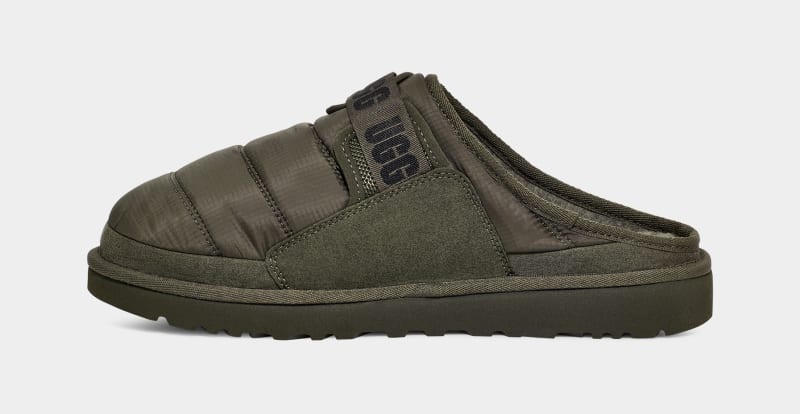 Khaki Ugg Dune Slip-On Lta Men's Slippers | South Africa-2831706