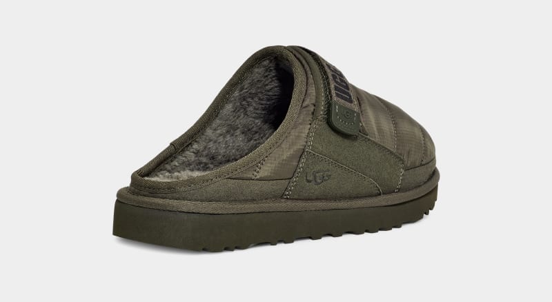 Khaki Ugg Dune Slip-On Lta Men's Slippers | South Africa-2831706