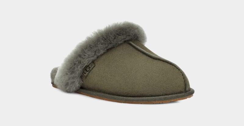 Khaki Ugg Scuffette Ii Regenerate Women's Slippers | South Africa-5901347