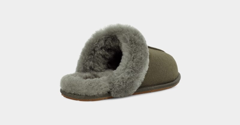 Khaki Ugg Scuffette Ii Regenerate Women's Slippers | South Africa-5901347