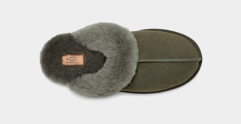 Khaki Ugg Scuffette Ii Regenerate Women's Slippers | South Africa-5901347