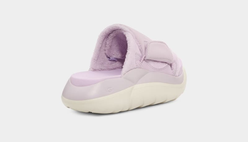 Lavender Ugg La Cloud Women's Slides | South Africa-6310589