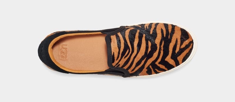 Leopard Ugg Cahlvan Tiger Print Women's Sneakers | South Africa-4753869