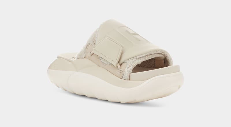 Light Blue Ugg La Cloud Women's Slides | South Africa-4315802