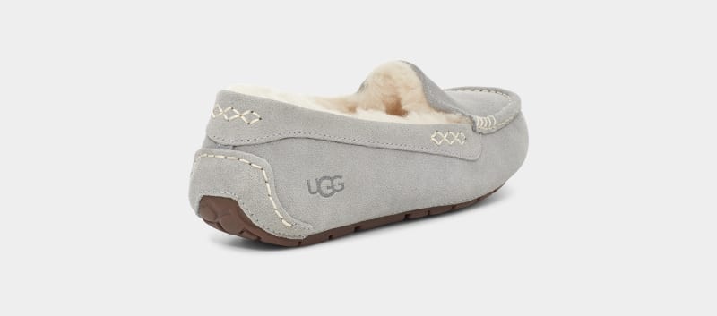 Light Grey Ugg Ansley Women's Moccasins | South Africa-0815342