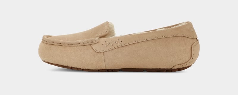 Mustard Ugg Ansley Women's Moccasins | South Africa-9541638