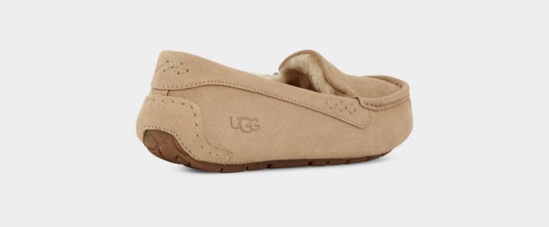 Mustard Ugg Ansley Women's Moccasins | South Africa-9541638