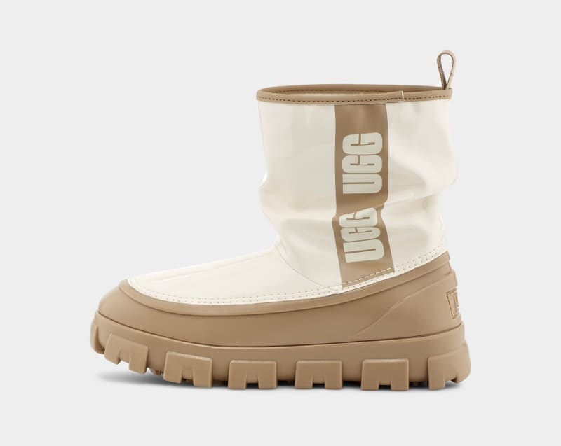 Mustard Ugg Classic Brellah Mini Women's Boots | South Africa-1824395