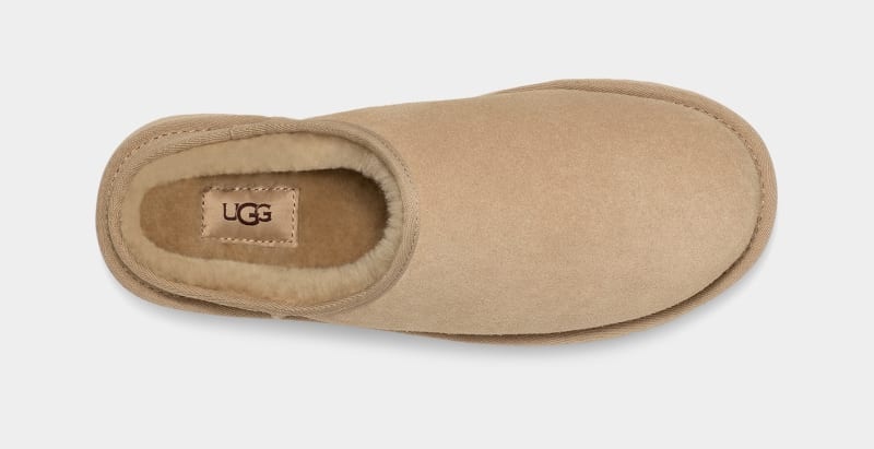 Mustard Ugg Classic Slip-On Men's Slippers | South Africa-2935084