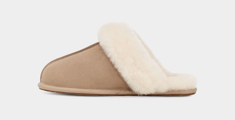 Mustard / Beige Ugg Scuffette Ii Women's Slippers | South Africa-9473285