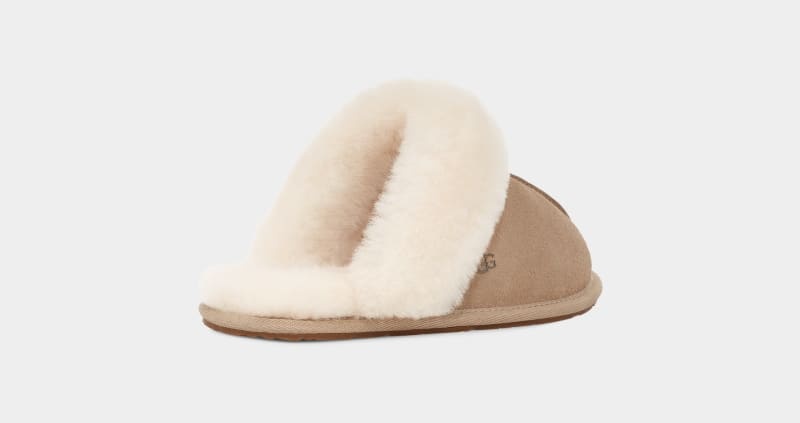 Mustard / Beige Ugg Scuffette Ii Women's Slippers | South Africa-9473285