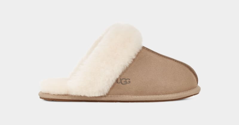 Mustard / Beige Ugg Scuffette Ii Women\'s Slippers | South Africa-9473285