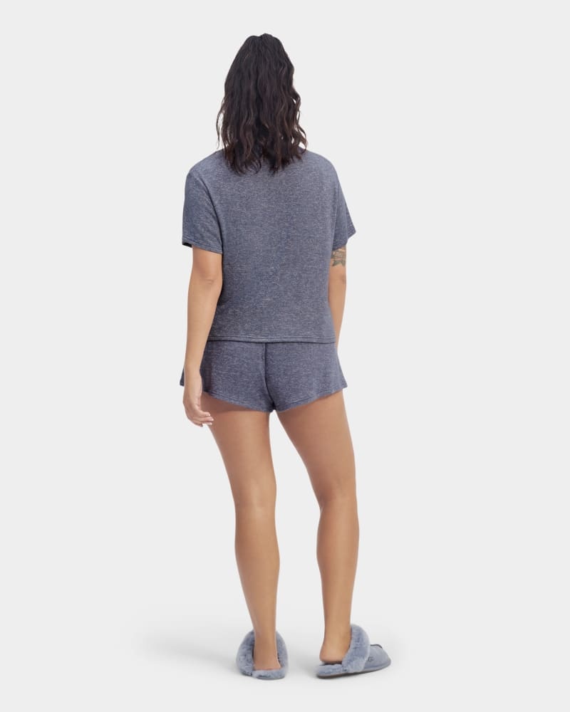 Navy Ugg Aniyah Set Women's Sleepwear | South Africa-0562873