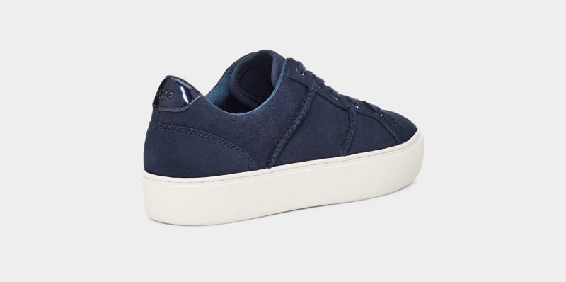 Navy Ugg Dinale Women's Sneakers | South Africa-4815273