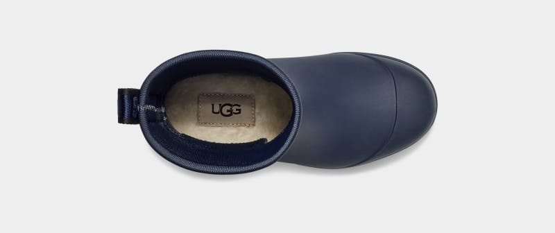 Navy Ugg Droplet Mid Kids' Boots | South Africa-8392614