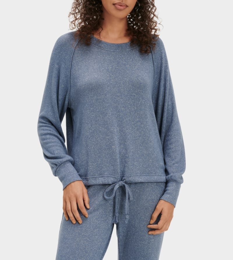 Navy Ugg Gable Set Women's Sleepwear | South Africa-5468930