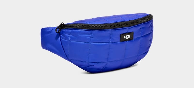 Navy Ugg Gibbs Puff Women's Belt Bags | South Africa-8670241