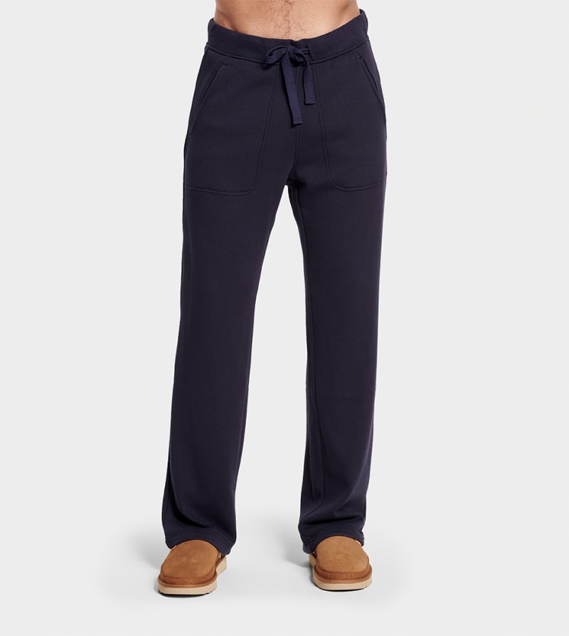 Navy Ugg Gifford Fleece Men\'s Pants | South Africa-3841956