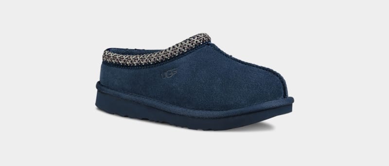 Navy Ugg Tasman Ii Kids' Slippers | South Africa-3852401