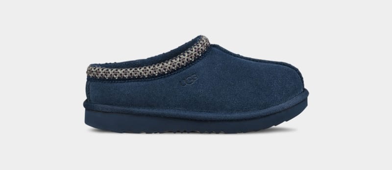 Navy Ugg Tasman Ii Kids\' Slippers | South Africa-3852401