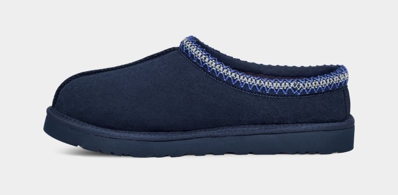 Navy Ugg Tasman Men's Slippers | South Africa-1372460