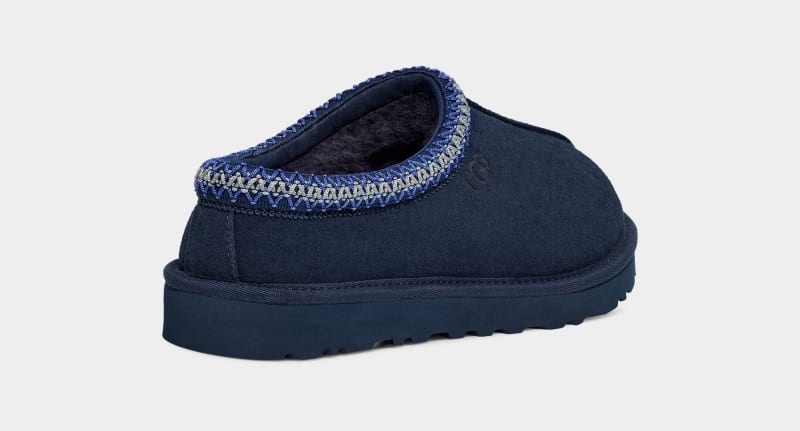 Navy Ugg Tasman Men's Slippers | South Africa-1372460